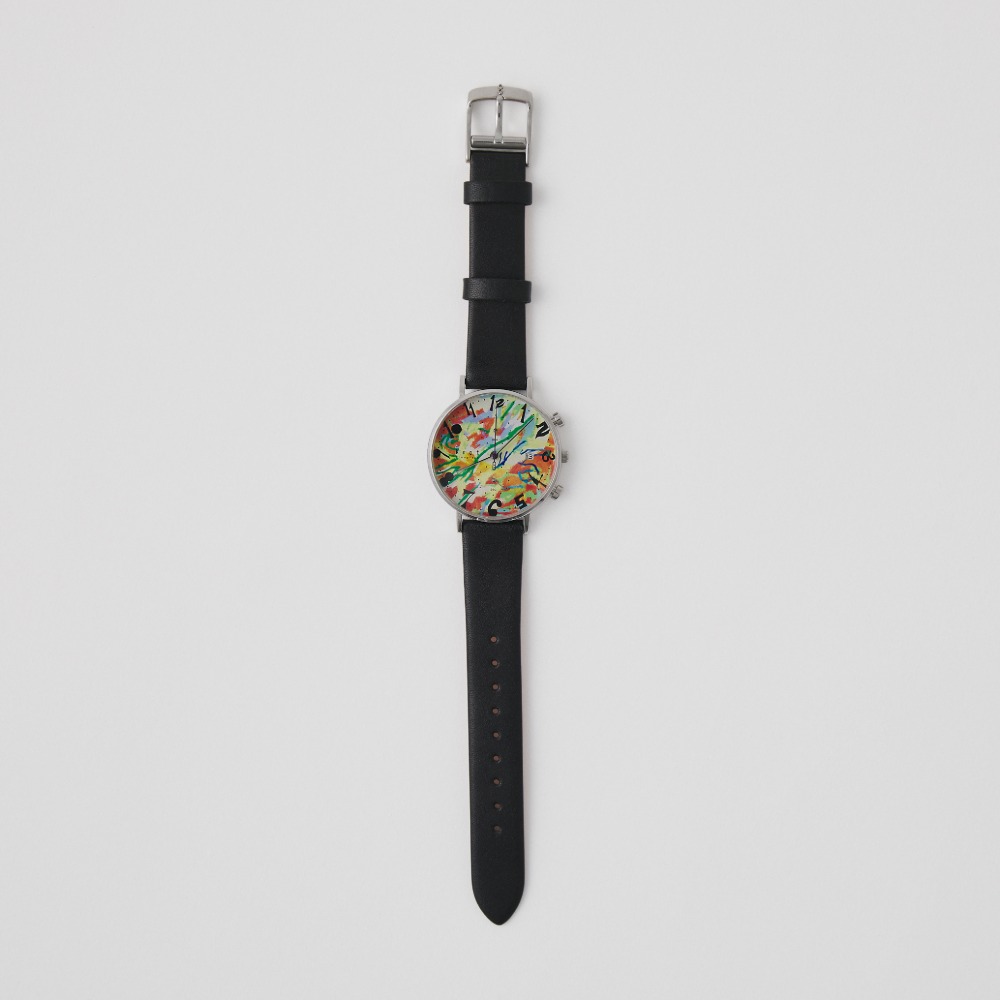 時計ブラック　全体