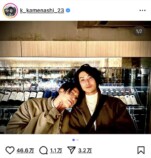 亀梨和也×赤西仁ショットにファン歓喜の画像