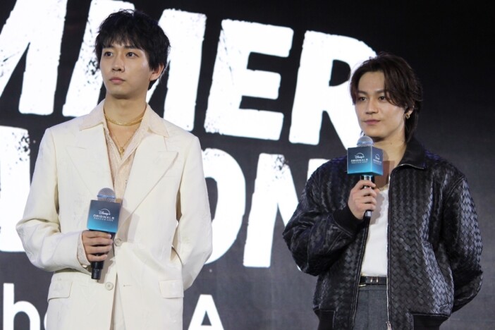 中村海人&松田元太、香港にサプライズ登場