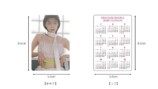 中村里帆2026年カレンダーが発売の画像