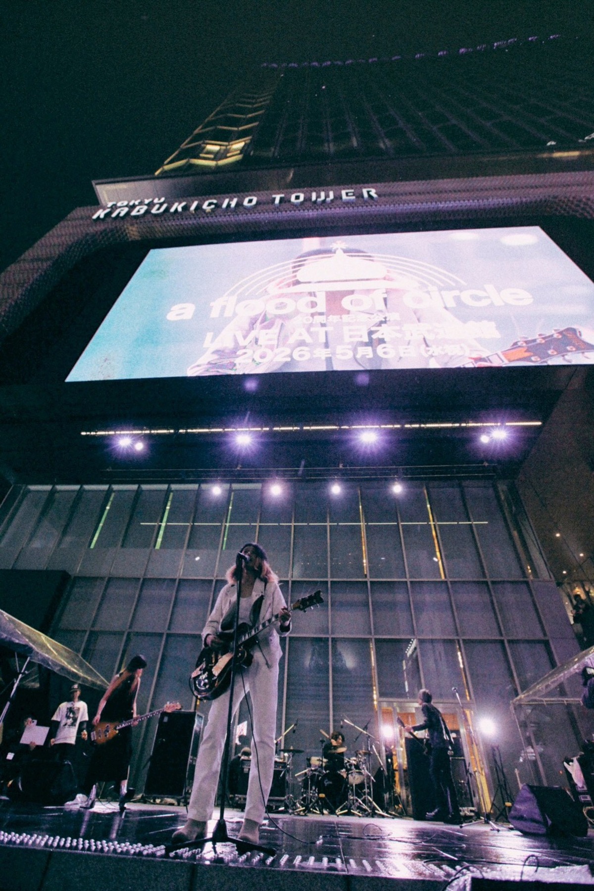 a flood of circle ライブ写真