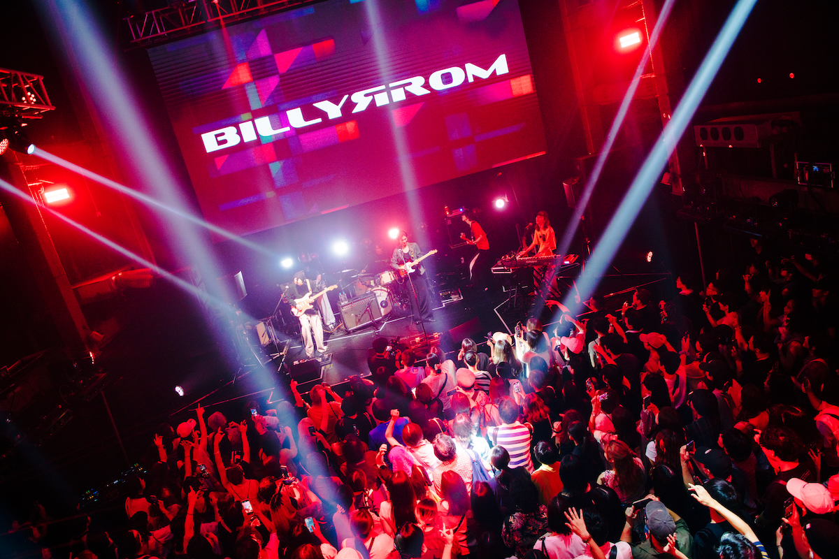 Billyrrom ライブ写真