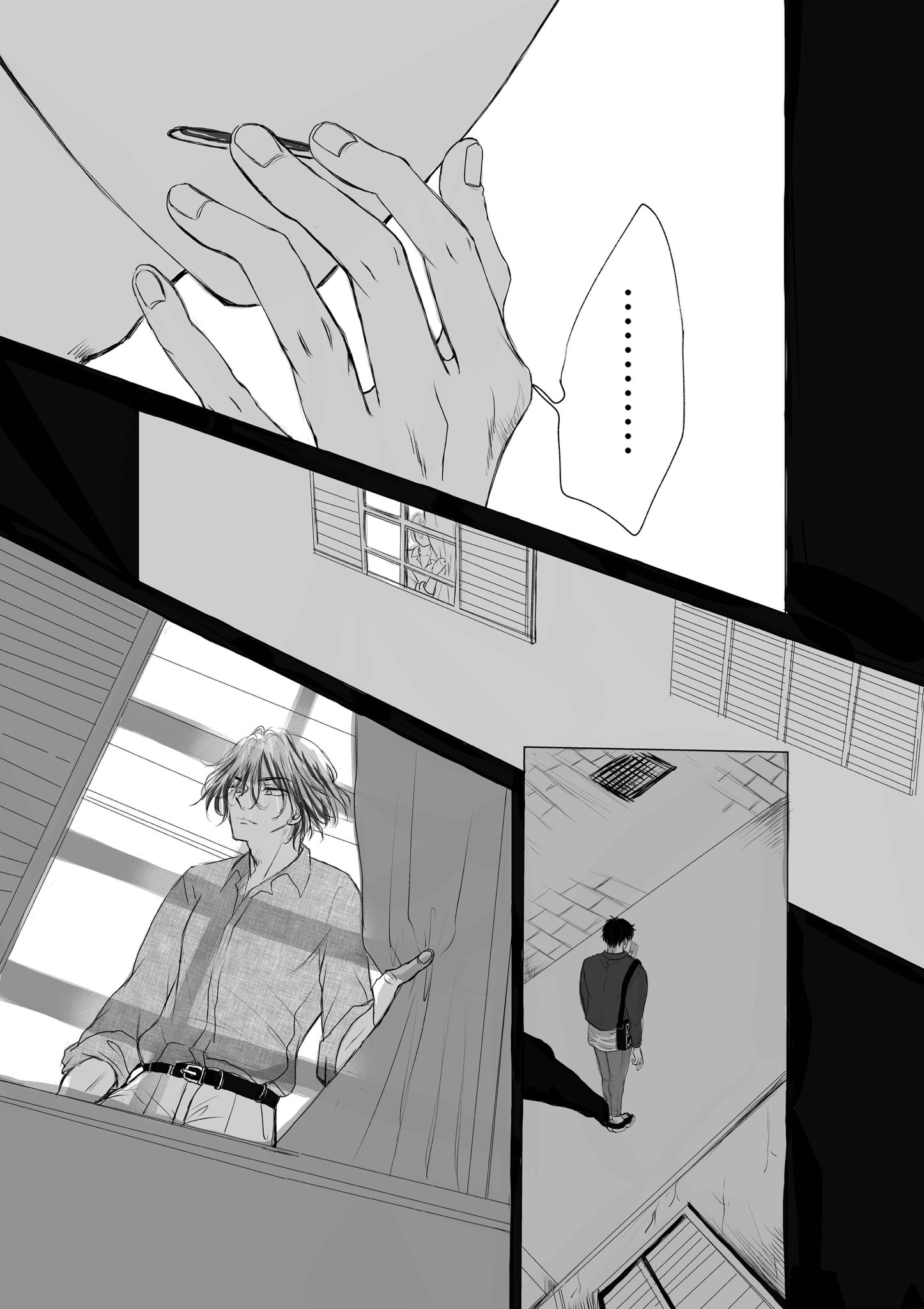 【漫画】無表情イケメンの表情が変わる瞬間の画像