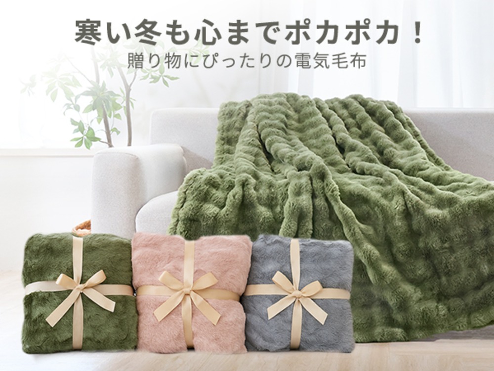 HAGOOGIより電気毛布が登場の画像