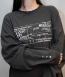 【HHKB × ZOZOTOWN】HHKB Studio GRID LONG SLEEVE TEE