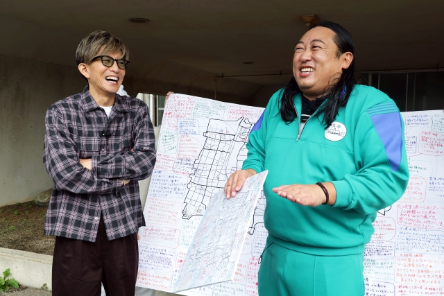 木村拓哉、秋山竜次(ロバート) 11月20日放送『秋山ロケの地図』より
