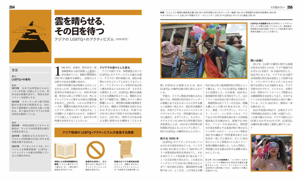 重要トピックを網羅『発売LGBTQ+の歴史』の画像