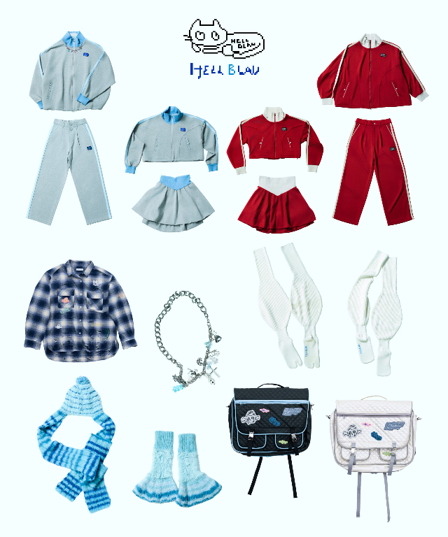 あの 「HELL BLAU（ヘルブラウ）」1stコレクション第2弾 キービジュアル