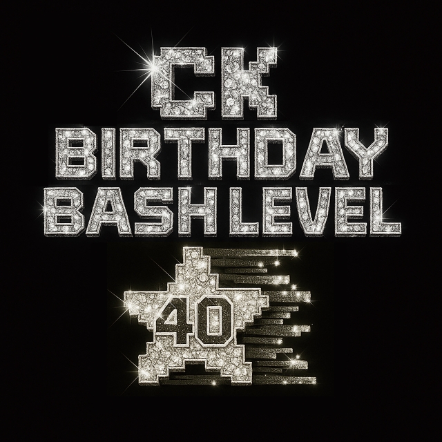 Crystal Kay『Birštonas presents CK BIRTHDAY BASH LEVEL 40』ロゴ