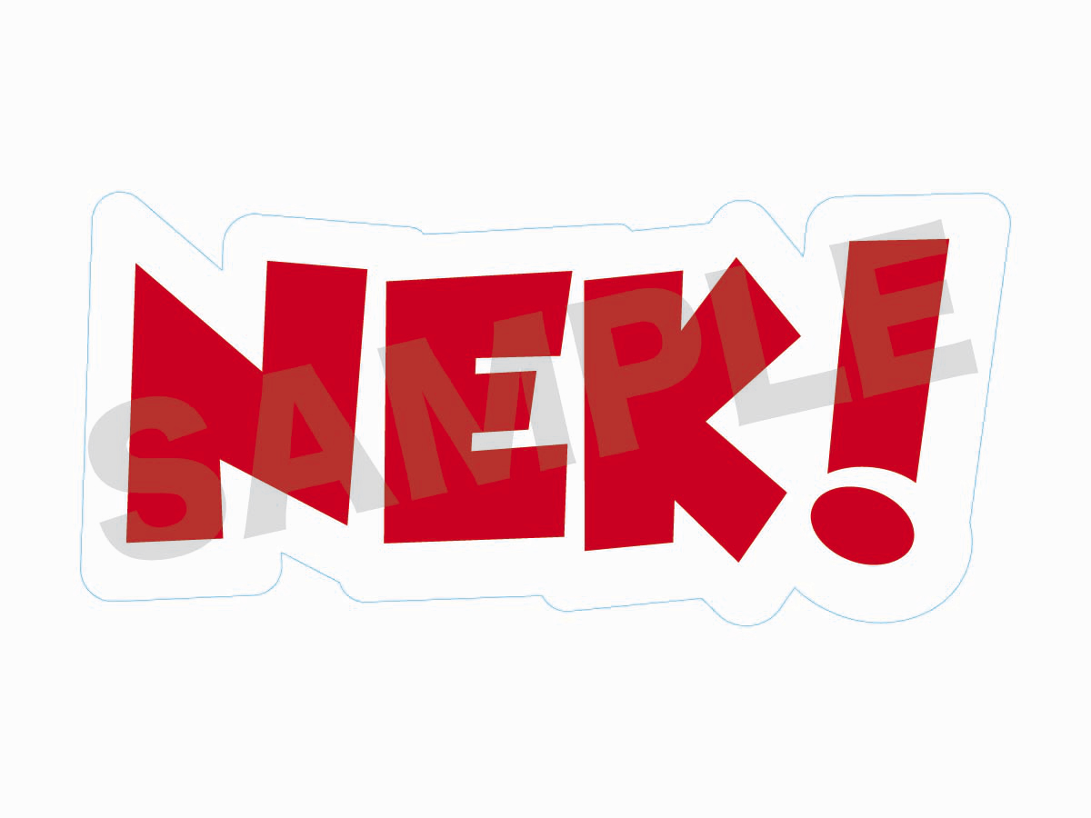 NEK!ロゴステッカー(「MEME」ver.）