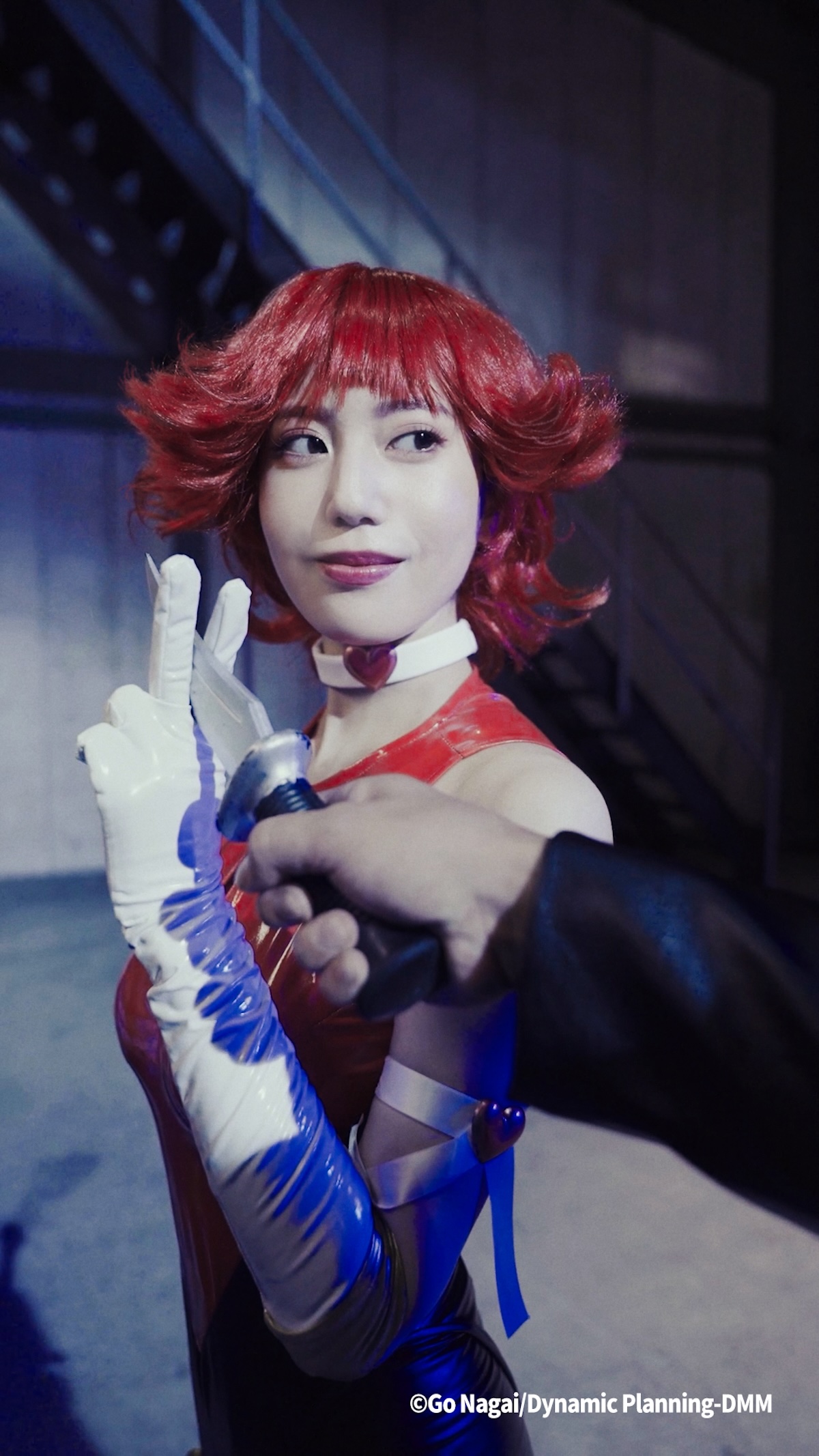 『キューティーハニー』阿部なつきの変身姿