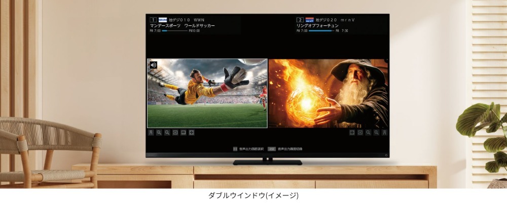 ダブルウィンドウ　イメージ