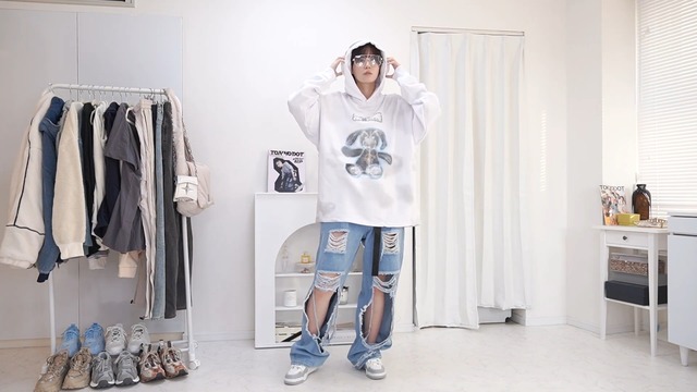 メンズコーデを紹介するゆきりぬ