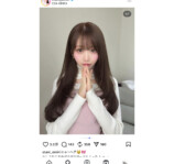 大谷映美里、新ヘアスタイルの画像