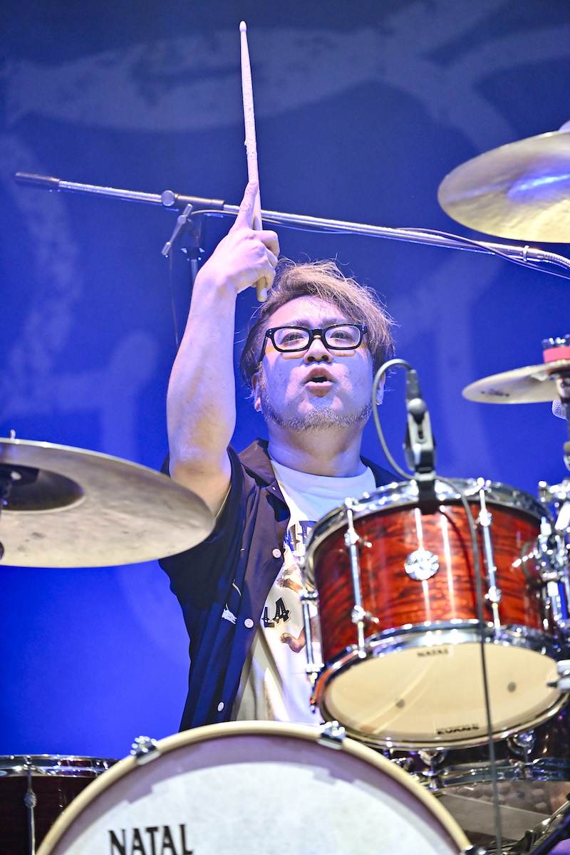 堀之内大介（Dr）（撮影＝AZUSA TAKADA）