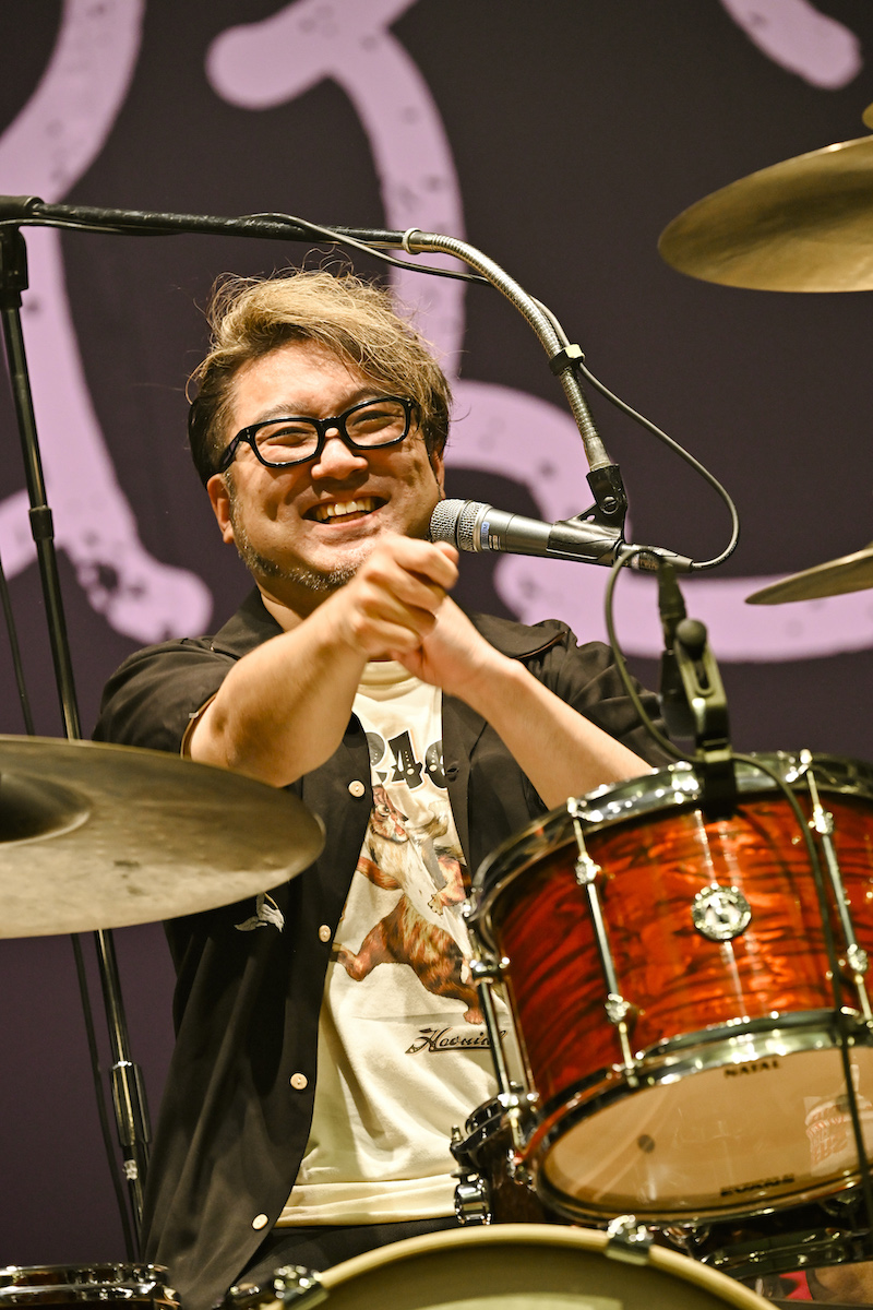 堀之内大介（Dr）（撮影＝AZUSA TAKADA）