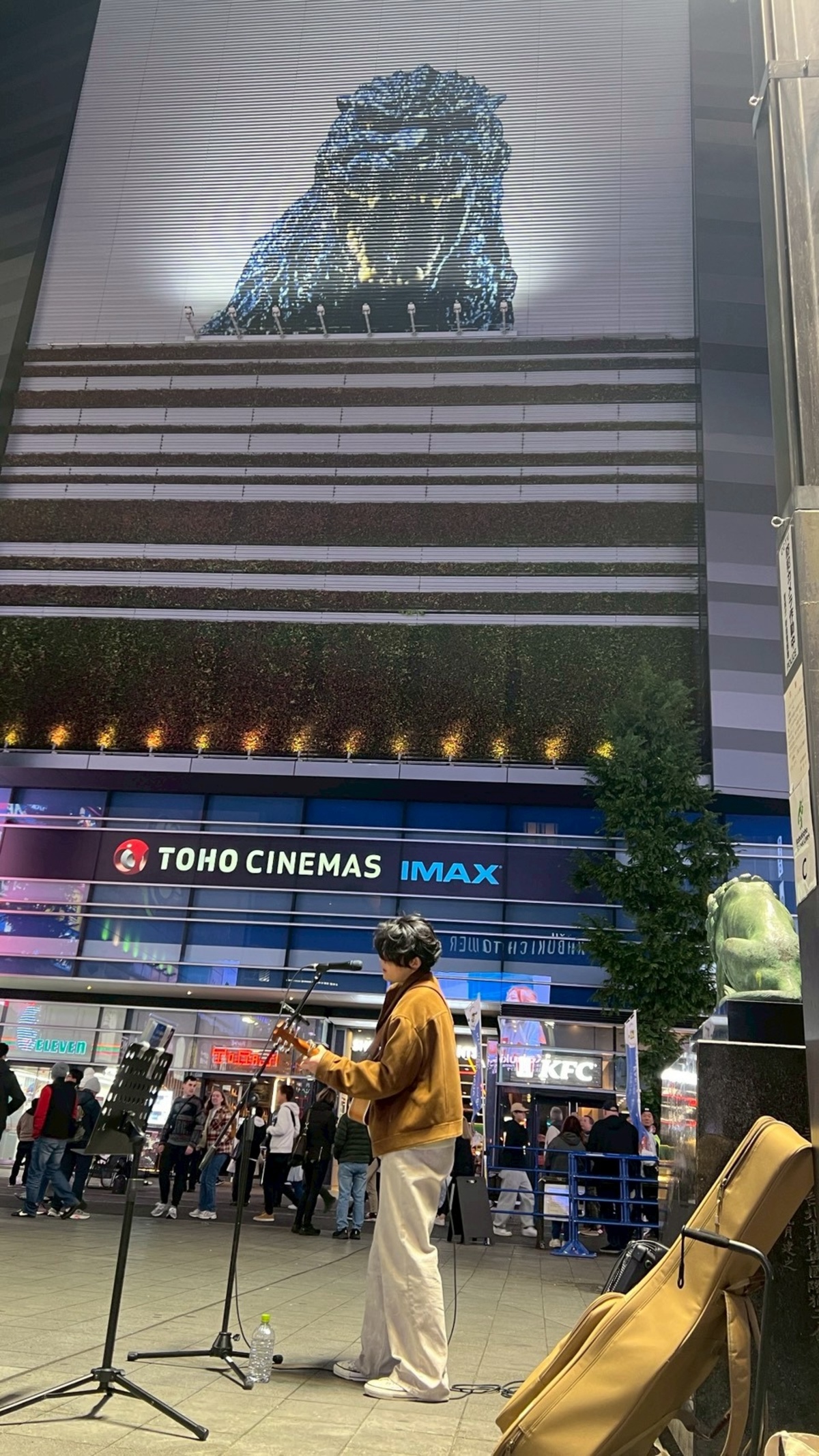 Gaku路上ライブの模様