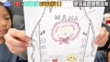 カジサックの子どもたちが作ったエプロン