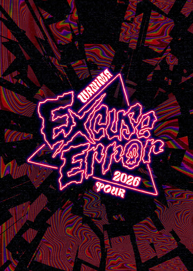 『WANIMA 2026 TOUR “Excuse Error”』キービジュアル