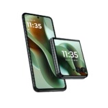 『motorola razr 60 ultra』開いた状態と折りたたんだ状態