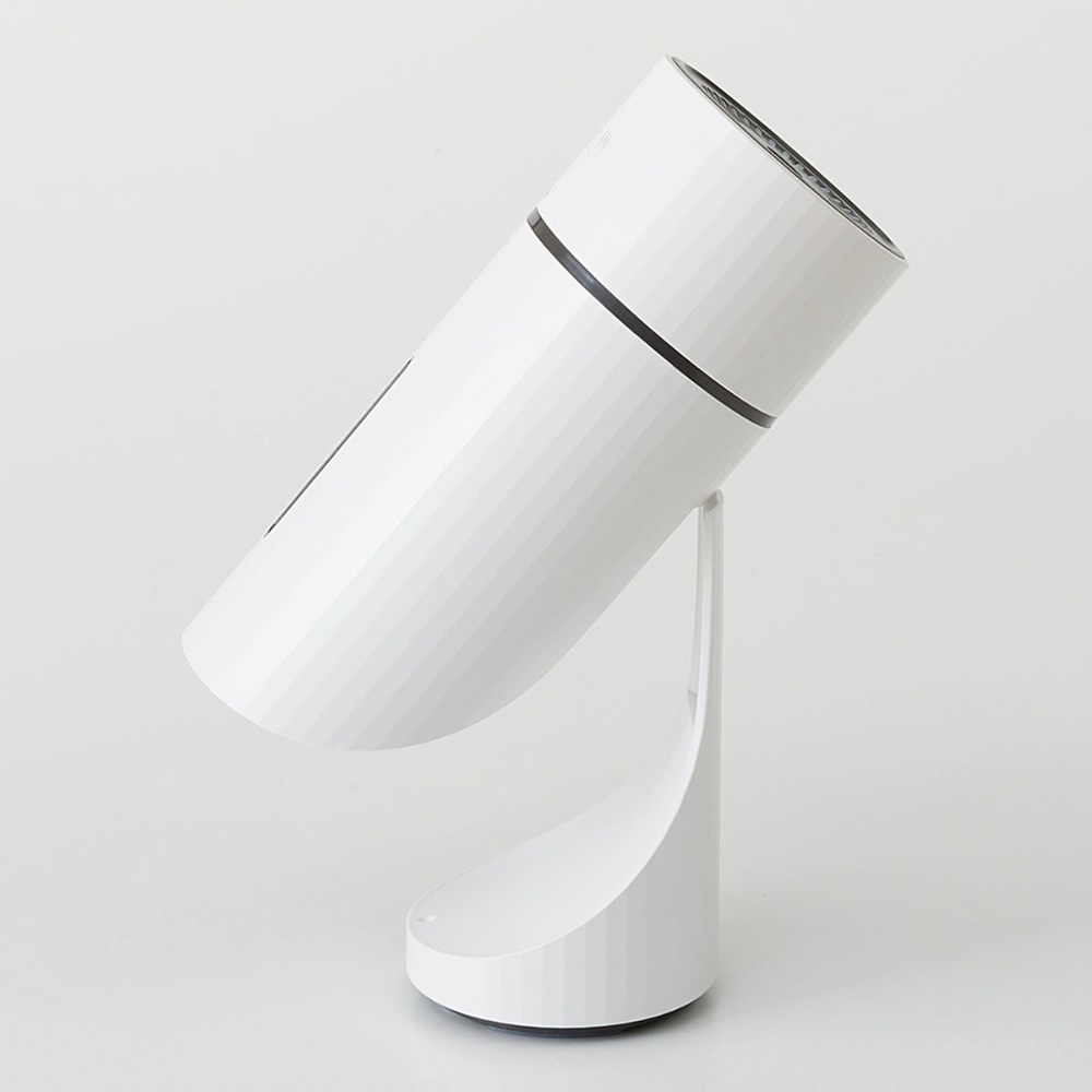 「角度変えられるデスク加湿器」側面