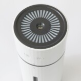 「角度変えられるデスク加湿器」真上