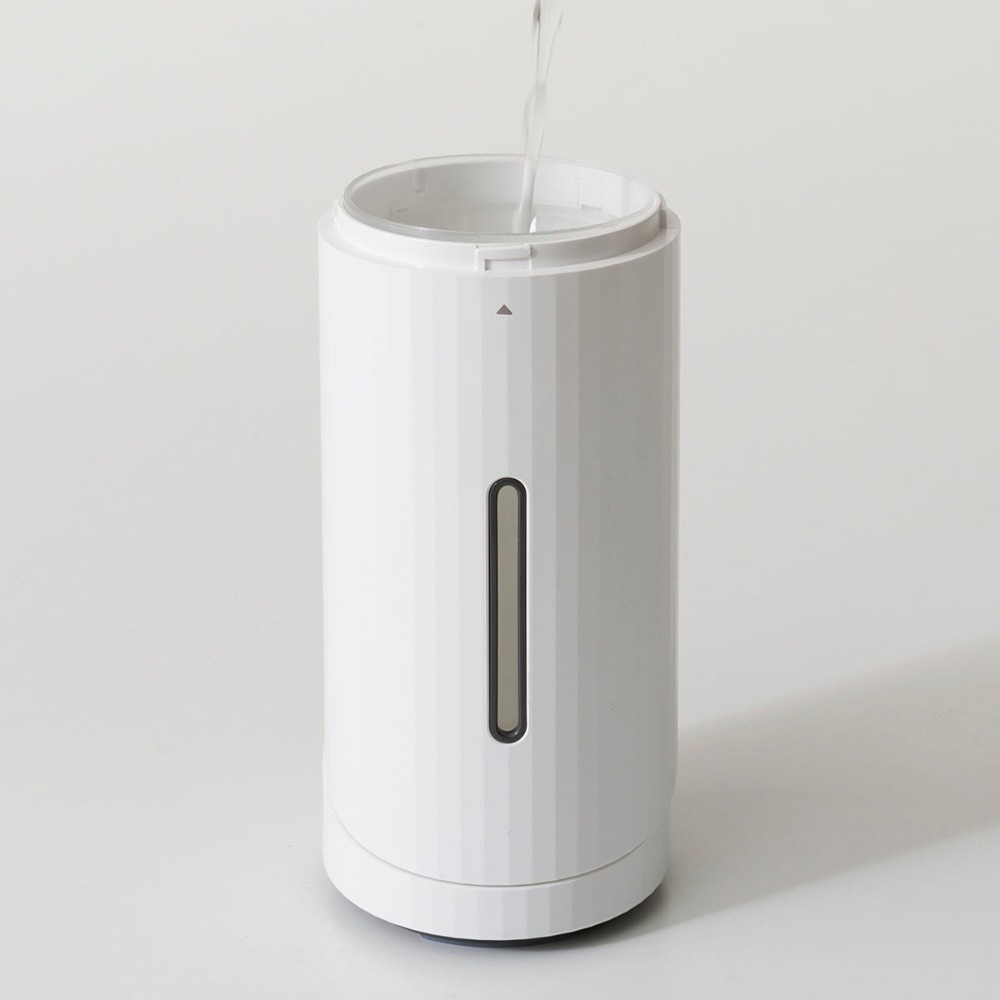 「角度変えられるデスク加湿器」