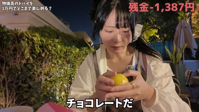 ドバイを観光するいけちゃん