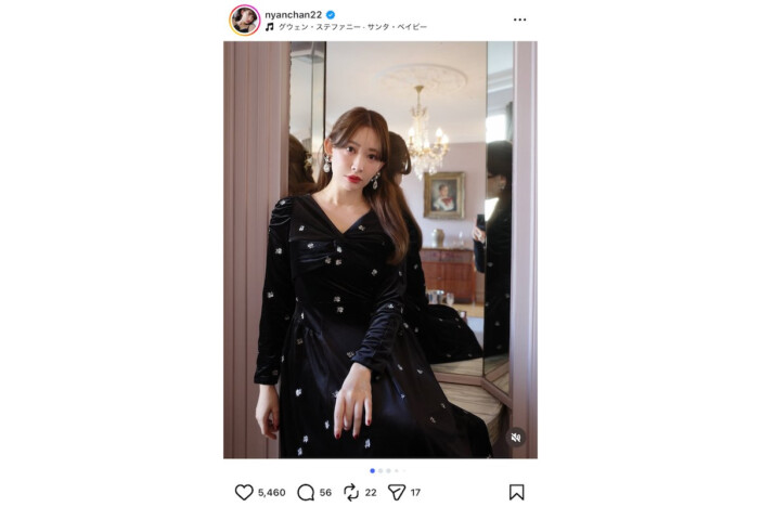 小嶋陽菜、パリで撮影したドレス姿を公開