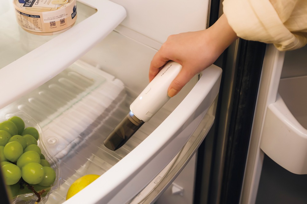 冷蔵庫の小さな野菜くず