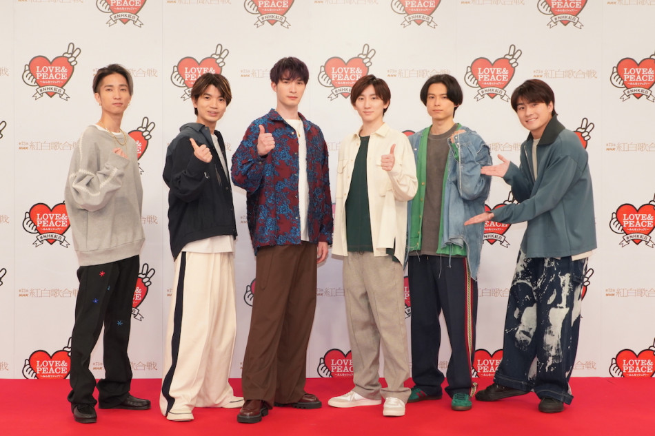 SixTONES、『紅白』トップバッター抜擢に緊張するも「大トリじゃないん