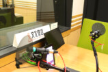 文化放送 ラジオブース（撮影＝田中瑞希）