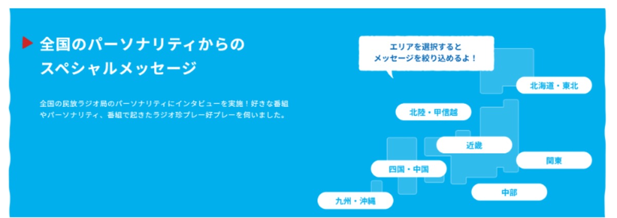 radikoが実施する周年企画