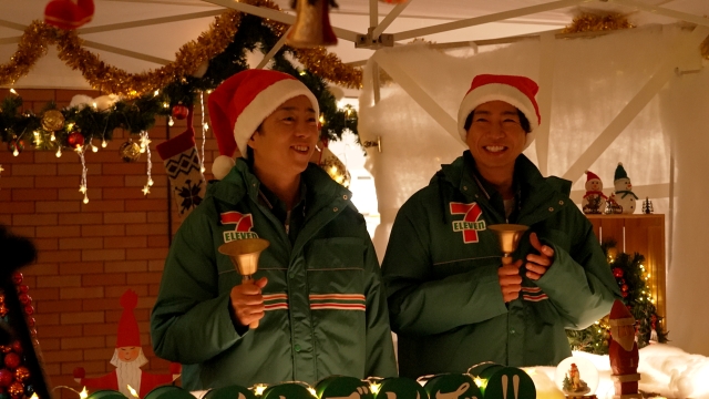 セブン-イレブン新CM『おうちクリスマス』篇メイキング映像より