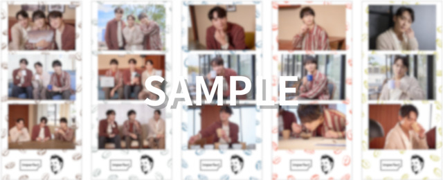 チーム・ハンサム！×imperfect コラボ限定フォトグレイカード見本