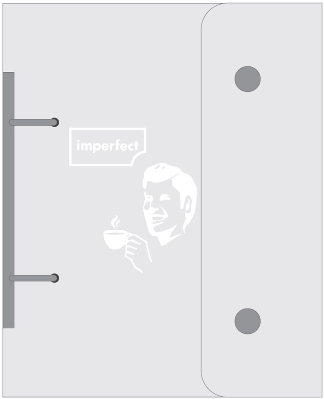 チーム・ハンサム！×imperfect スクラップブック風マルチケース