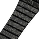 ガンメタリックケース×ブラックバンド　バンド