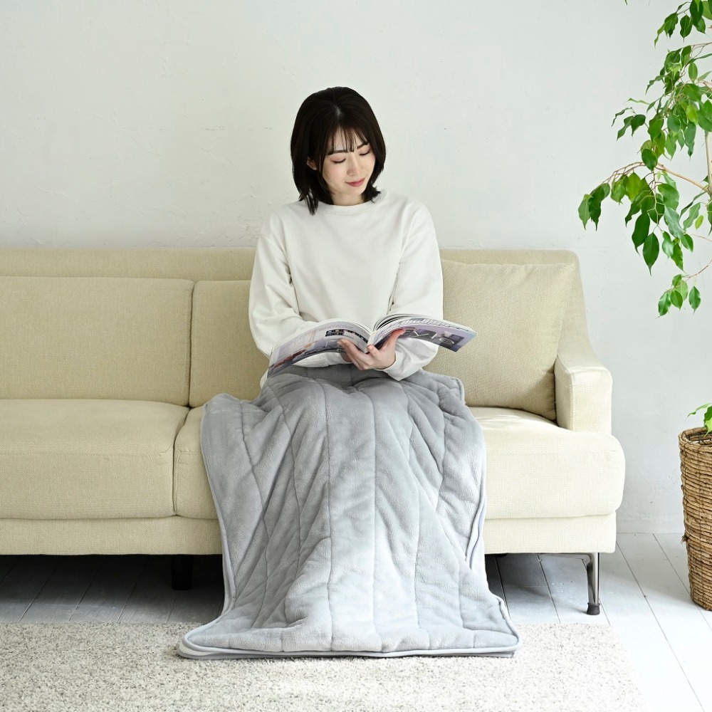 足入れひざ掛け