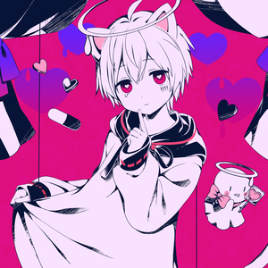 まふまふ「ダーリンダンス」配信ジャケット写真