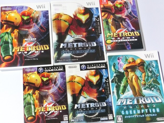 ▲ナンバリングの3作はニンテンドーゲームキューブ、Wiiで発売。(のちに1、2作目のWii版、1作目のNintendo Switch向けHDリマスター版も発売)