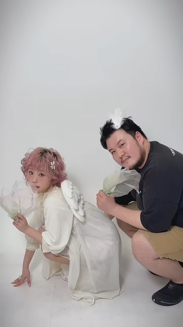 天使姿に変貌したののち