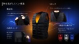 『EXCITECH電熱インナーベスト』機能概要