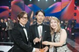 受賞時3ショット