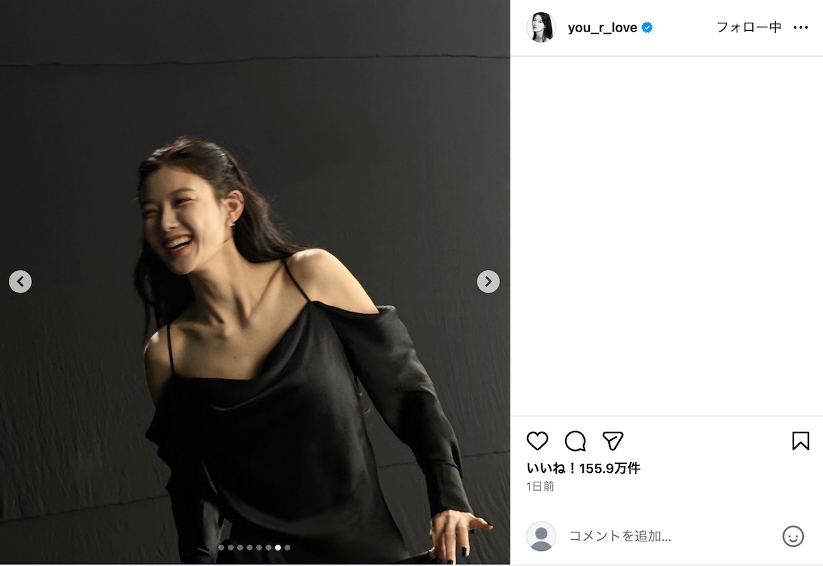 キム・ユジョン公式Instagramより