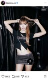 BLACKPINK LISA、シンガポール公演オフショの画像