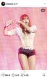 BLACKPINK LISA、シンガポール公演オフショの画像