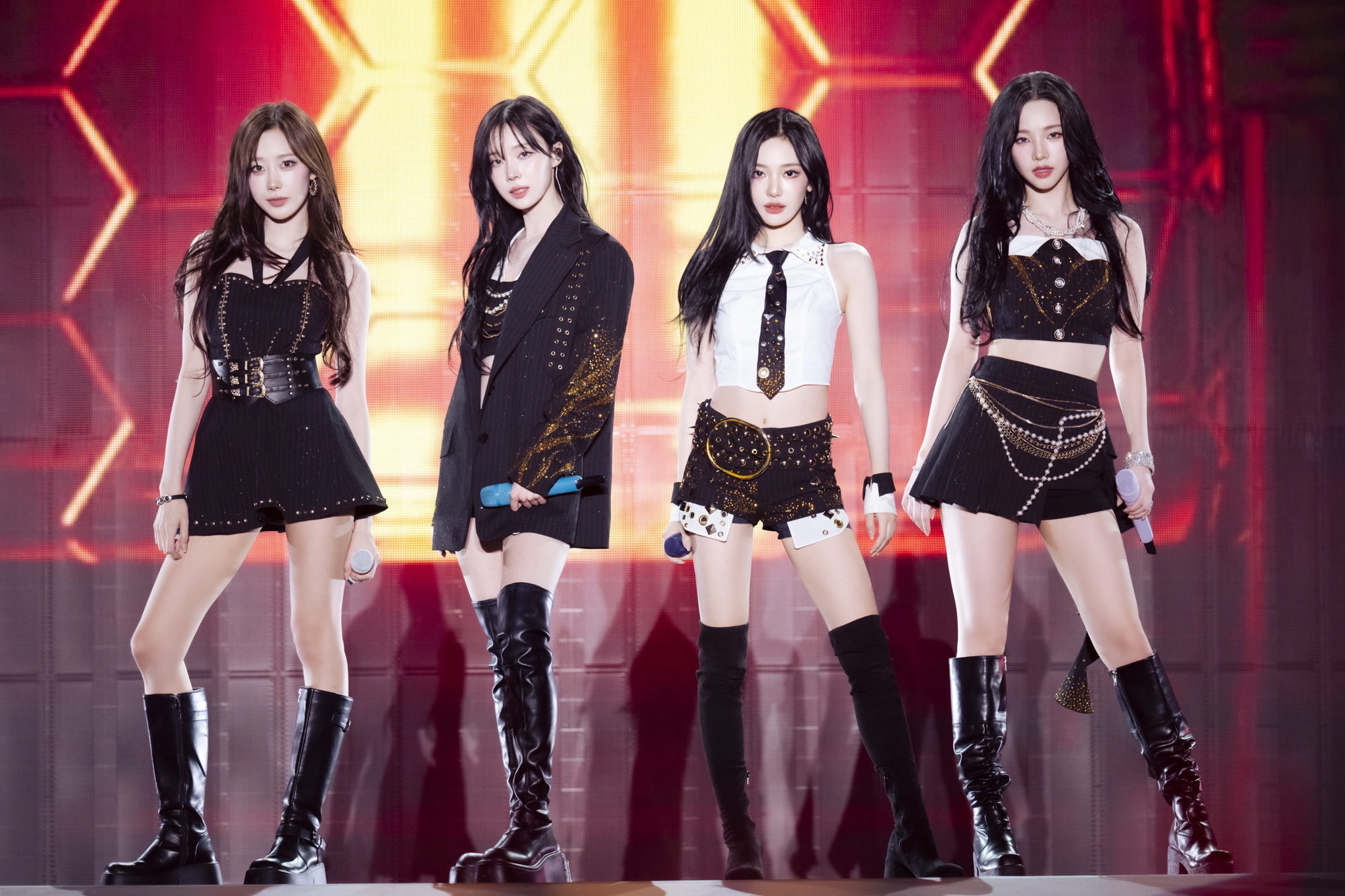 aespa（撮影＝田中聖太郎）