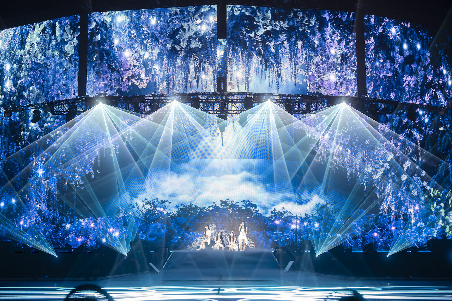 aespa（撮影＝田中聖太郎）