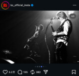B’z 公式Instagramより