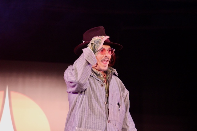 ジョニー・デップ、東京コミコンに登場の画像